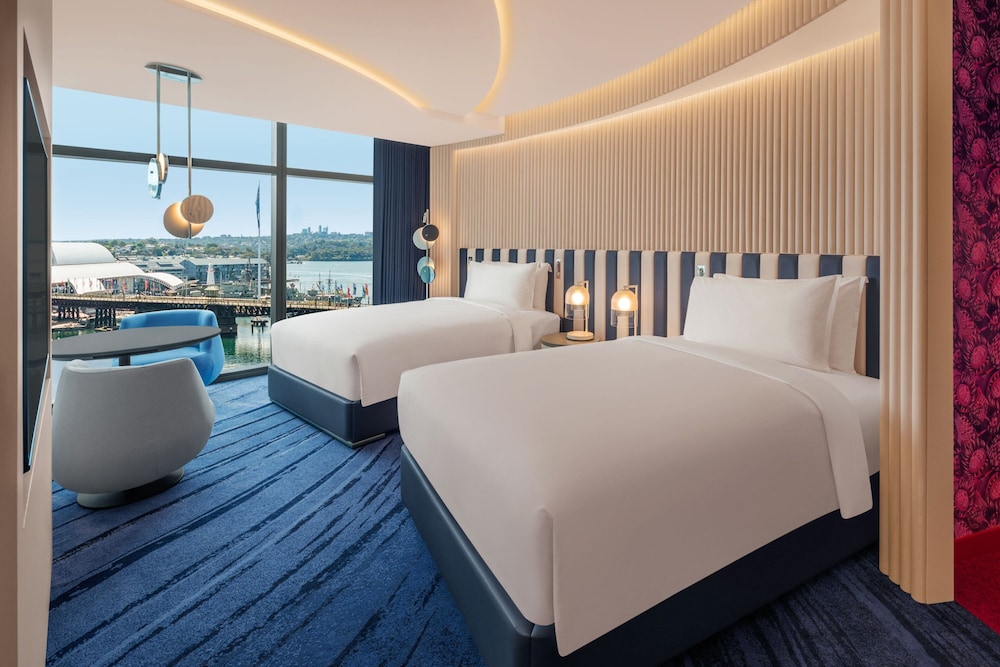 Deluxe Room, 2 Double Beds, Harbor View