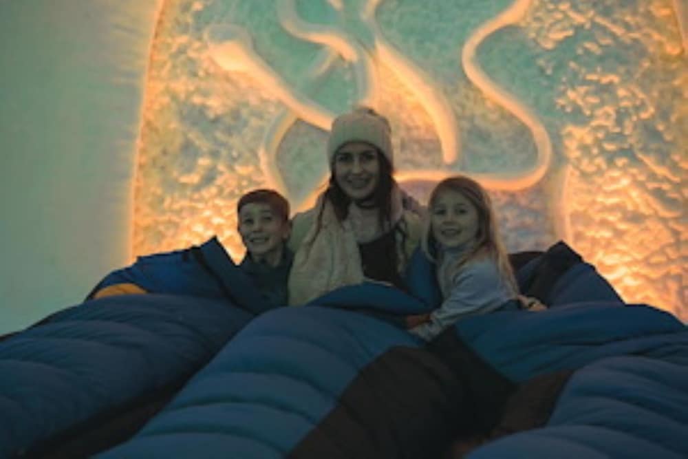 Family Room Snow Hotel | Included access to theme park and back up apartment.