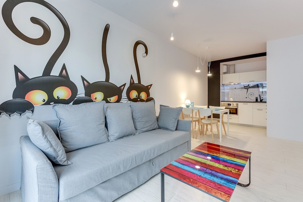 Deluxe Apartment, 1 Bedroom, Balcony, River View (Chmielna 73/31)