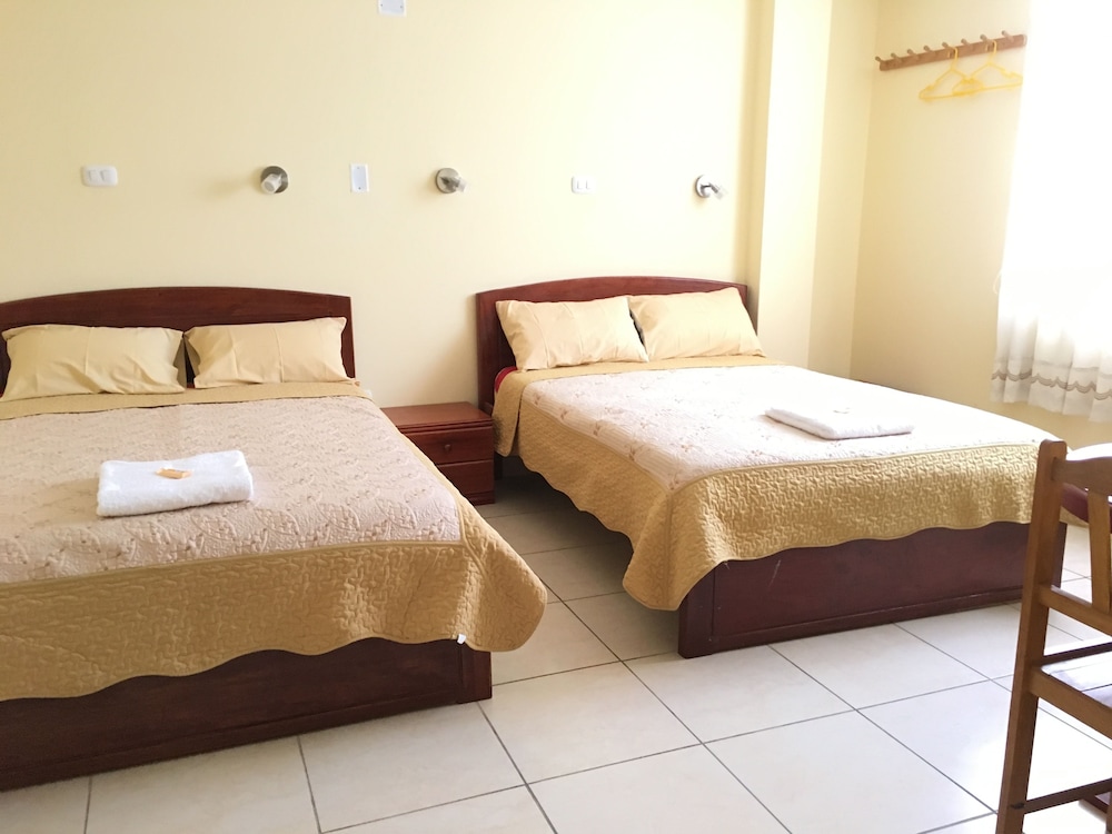 Family Double Room, 2 Double Beds, Non Smoking, City View photo 1