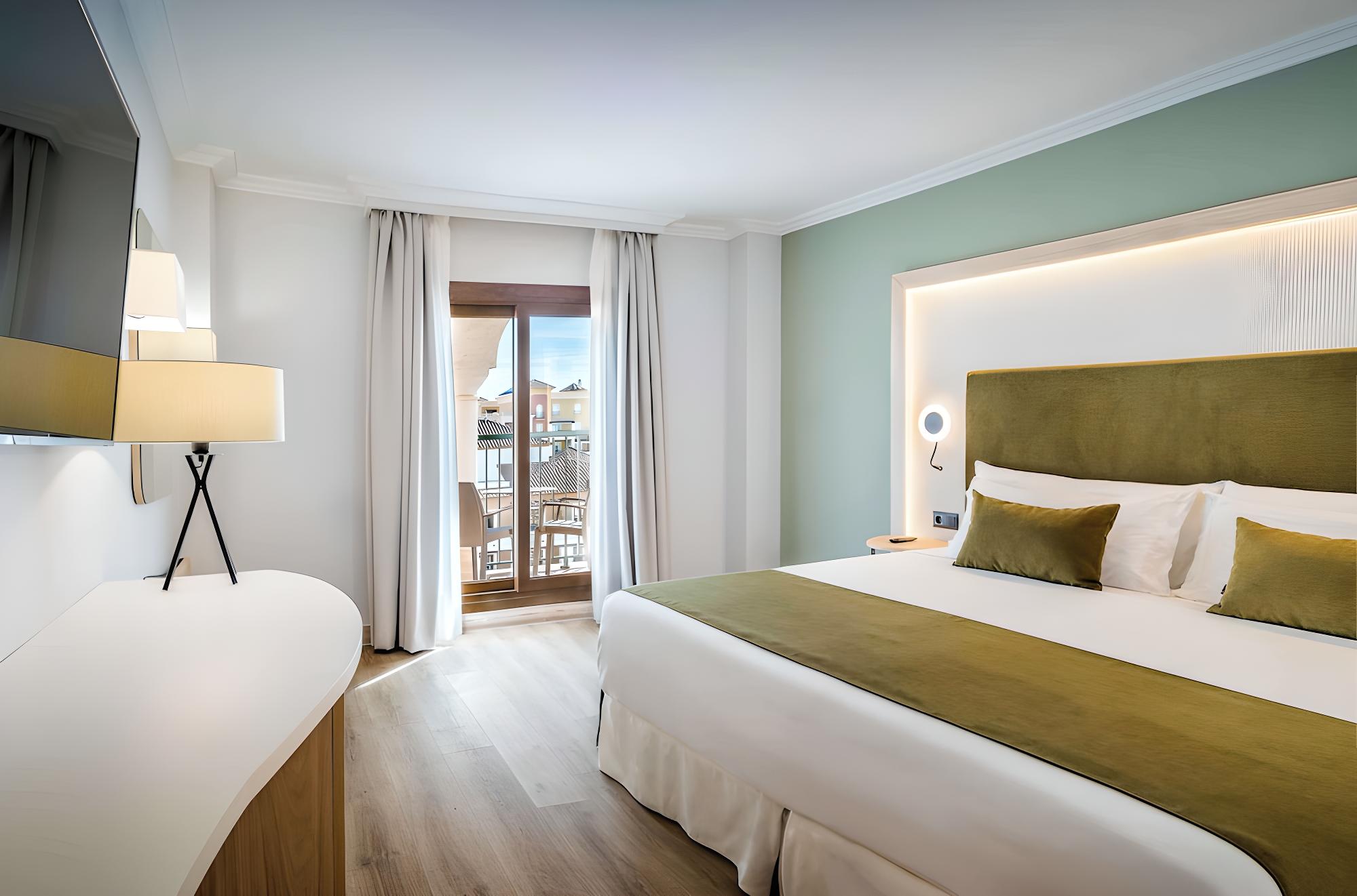 Relax in this stylish and serene hotel retreat.