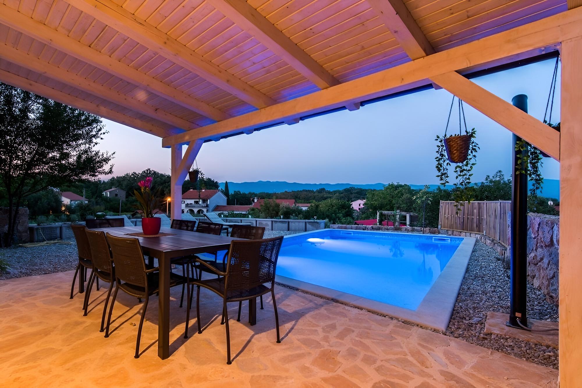 House (Peace - rustic with pool - H(4+2)) photo 1
