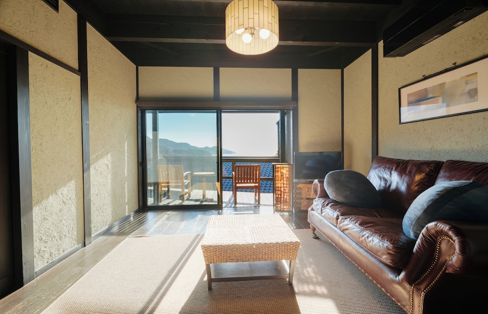 Japanese-Style Maisonette Room with Open-Air Hot Spring Bath, Sea View [USHIO], Non Smoking photo 1