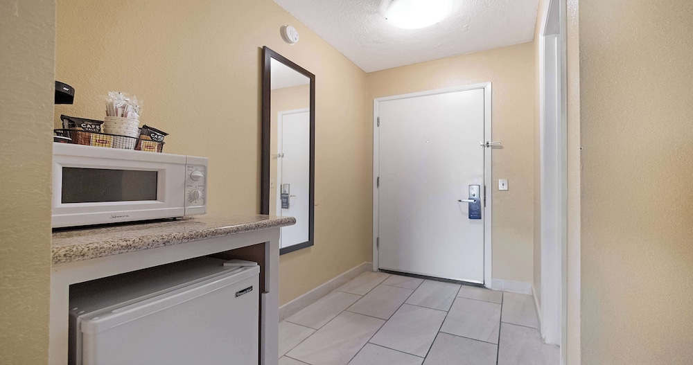 Standard Room, 1 King Bed, Non Smoking, Refrigerator & Microwave - Photo 13