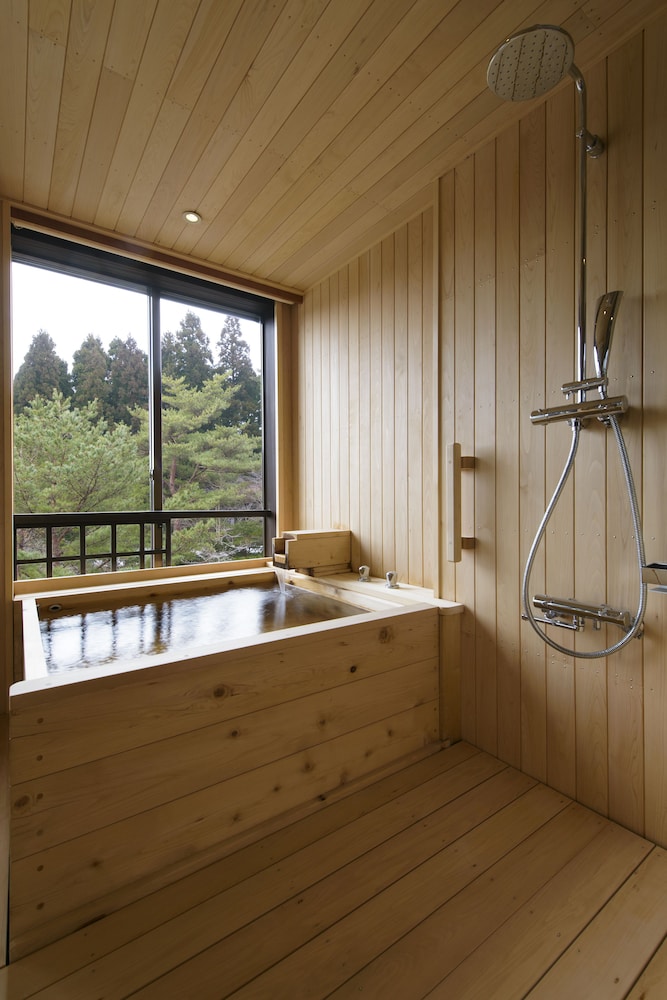 Azumashi Japanese style room with indoor bath photo 3