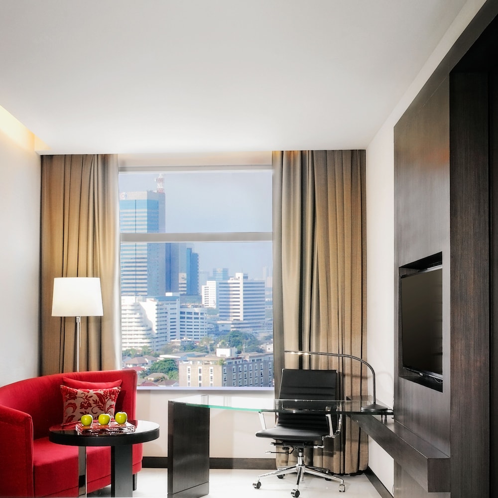 Room, 2 Double Beds High Floor, Non-smoking