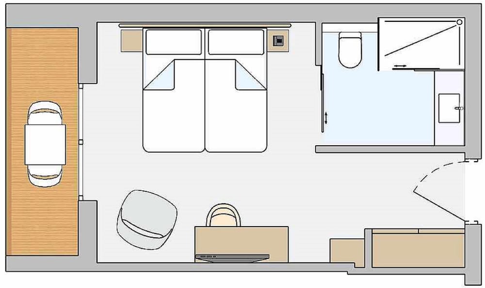 Economy Double Room Single Use photo 3