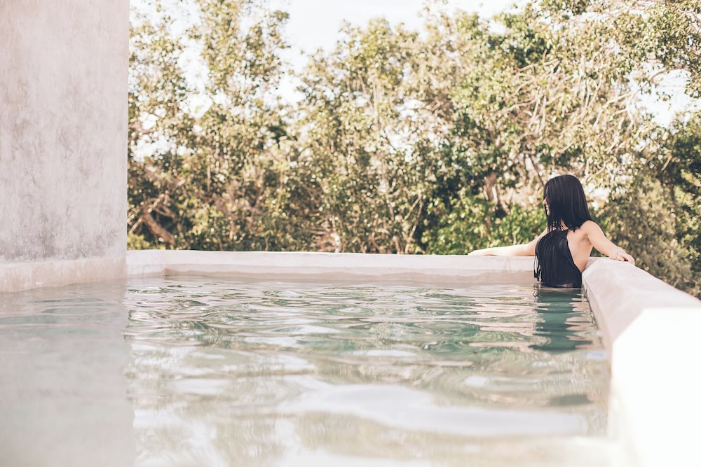 Romantic Penthouse, 1 King Bed, Private Pool, Garden View
