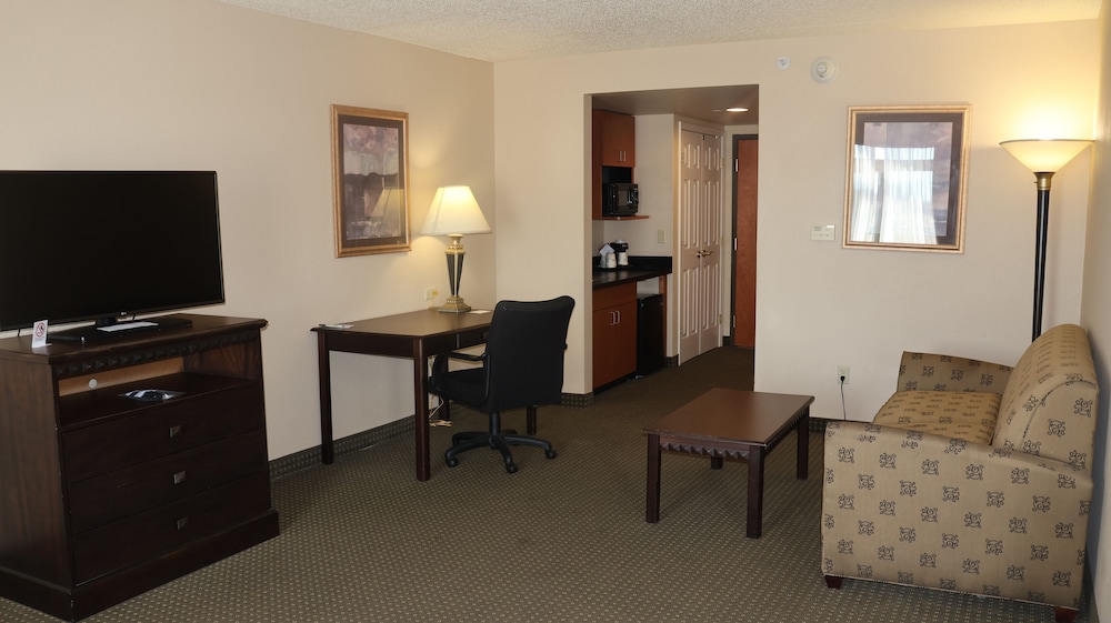 Suite, 1 King Bed with Sofa bed, Non Smoking, Refrigerator & Microwave - Photo 3