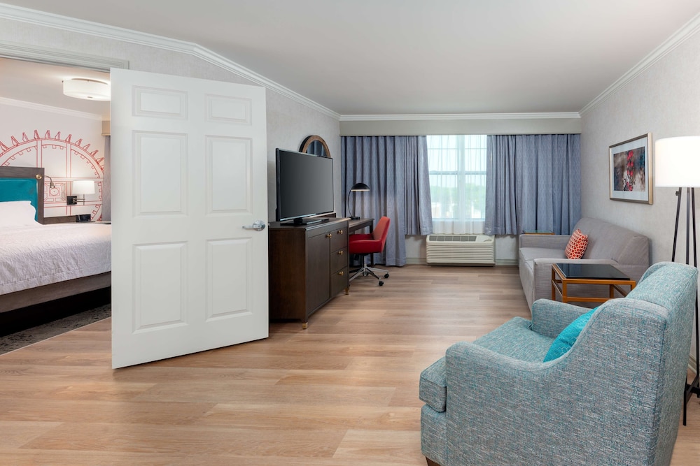 Suite, 1 King Bed with Sofa bed, Accessible, Non Smoking (Roll In Shower) - Photo 3