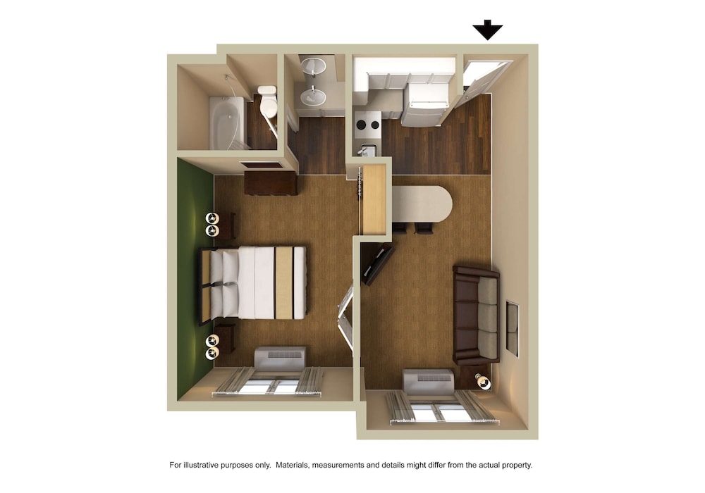 Suite, 1 King Bed with Sofa bed, Non Smoking - Photo 3