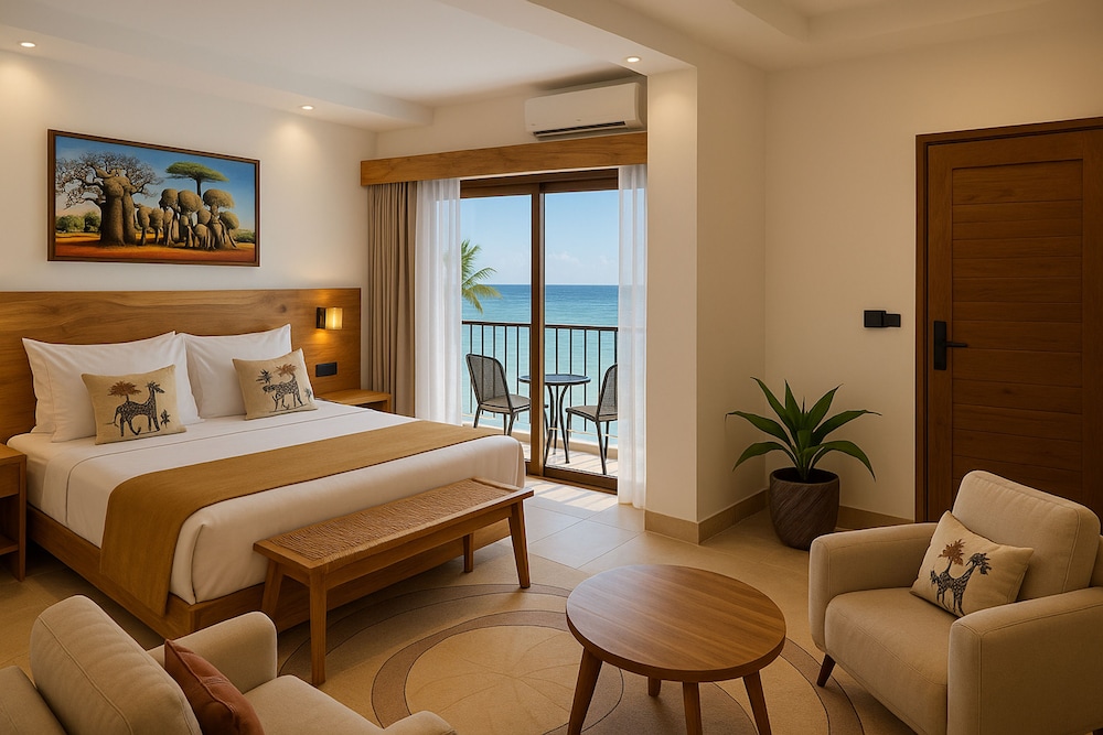 Premium Room, Ocean View, Oceanfront (Deluxe, King or Twin Bed)