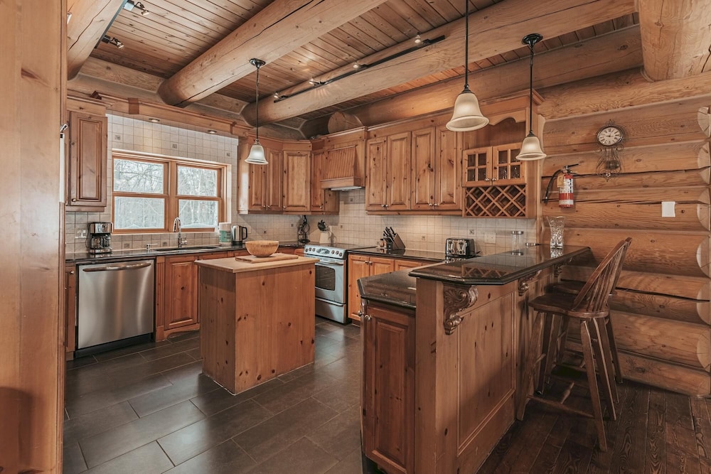 Executive Double 26 - Stunning Luxury log Home With hot tub Sauna Heated Pool, Foto 31
