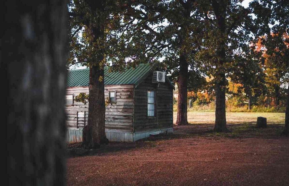 Lake View, Cedar Cabin Lake Texoma, Kitchenette, Queen, Screened Patio, Pet Friendly photo 2