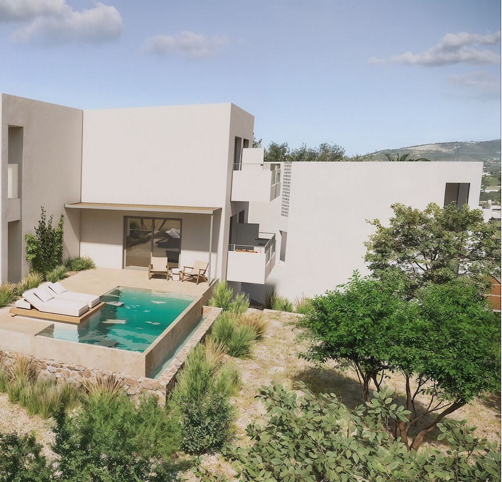 Premium Double Room with Private Pool and Sea View