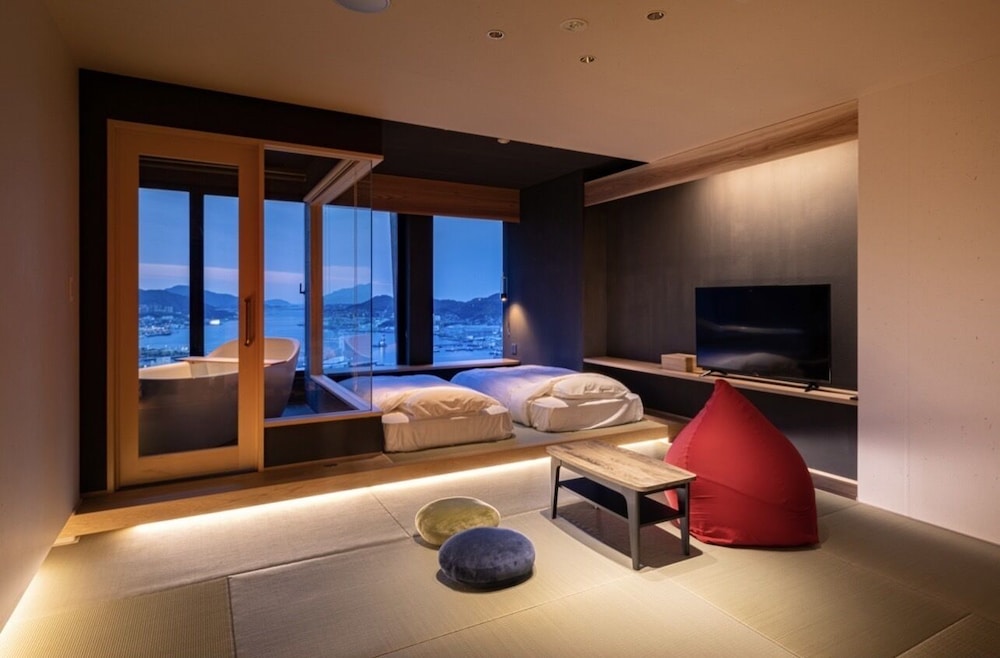 Japanese-Western Style Room, Private Bathroom with view, Non Smoking