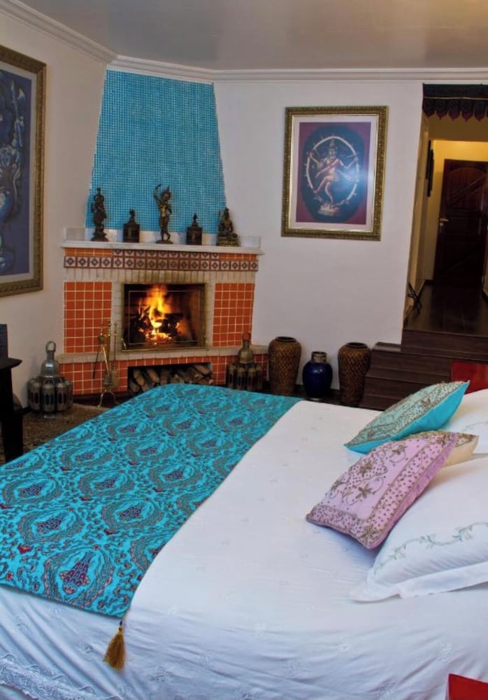 Swiss Master Suite with Fireplace
