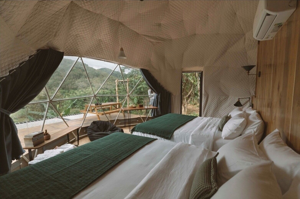 Family Tent, Patio, Garden View