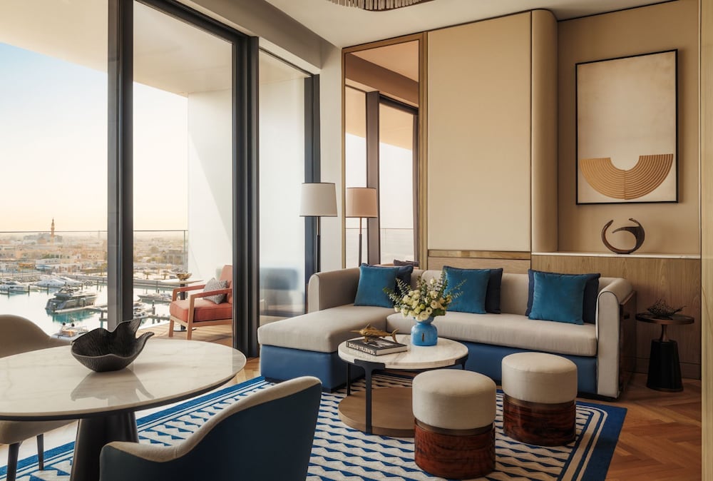 Marina Deluxe Suite - Butler Service, Iliana Pool Club Access, 31 sqm Terrace with Marina Views photo 1