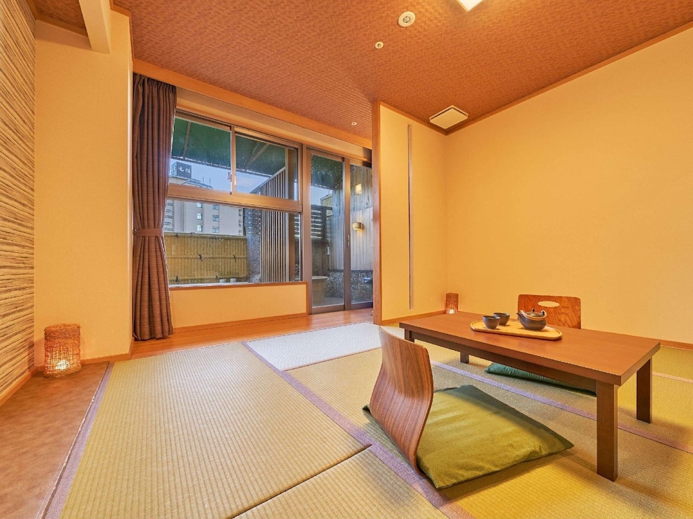 Standard Japanese Western Style room with Open-air Bath (No View), Non-Smoking