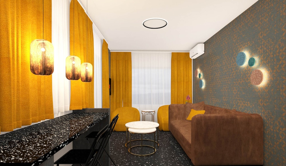 Design Apartment, 1 Queen Bed with Sofa bed, Balcony, Sea View
