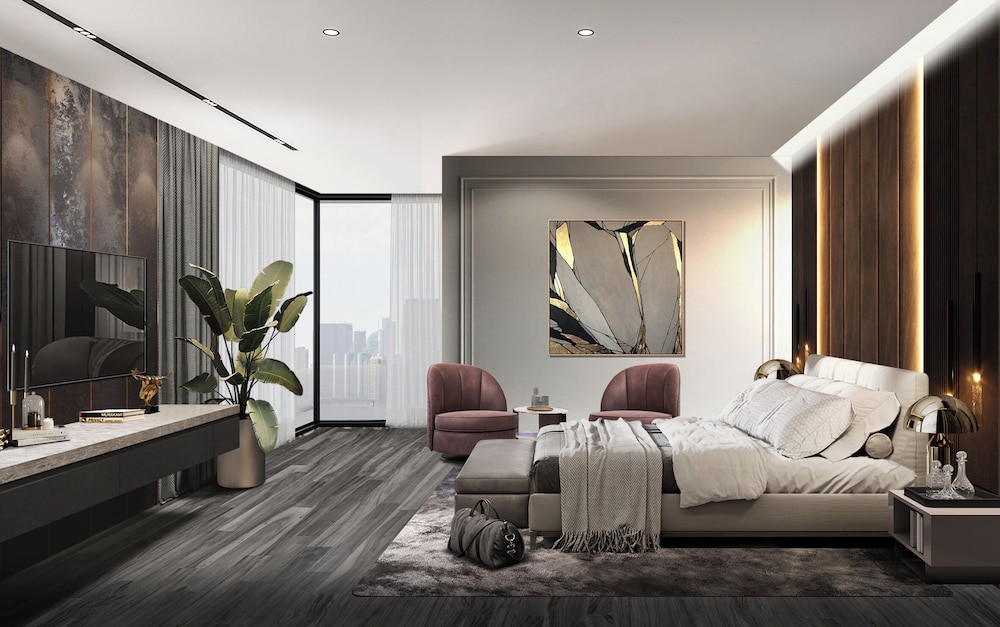 Executive Room, Bathtub, City View
