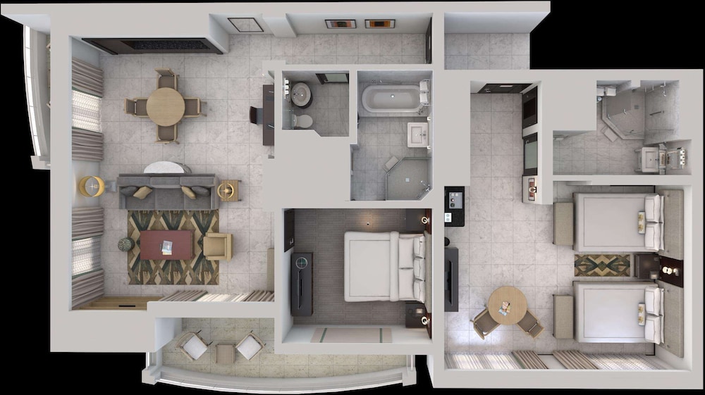 Room, 2 Bedrooms, Terrace, Oceanfront (Commodore) photo 2
