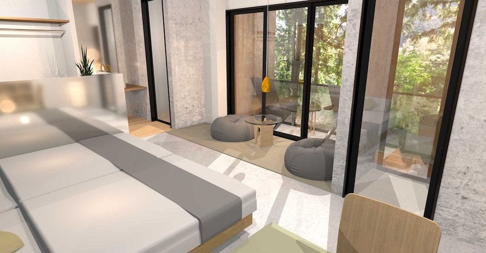 Modern Japanese Twin With Private Onsen And Terrace (35 Square Meter)