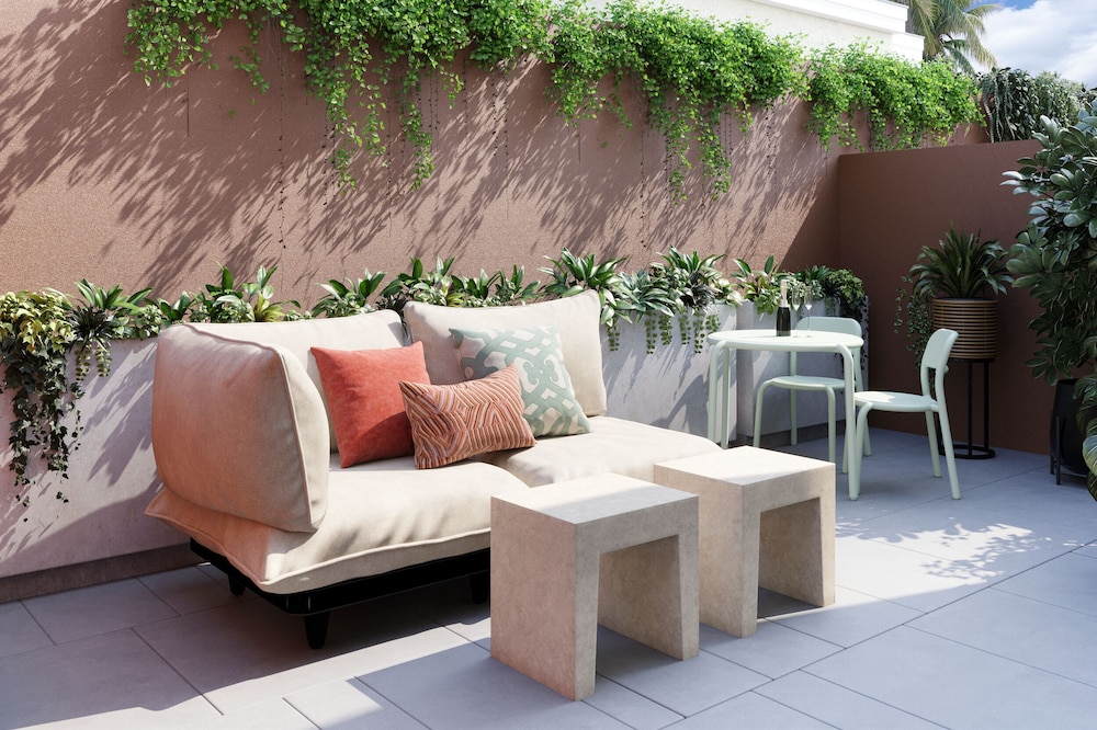 Double Room, 2 Queen Beds, Terrace