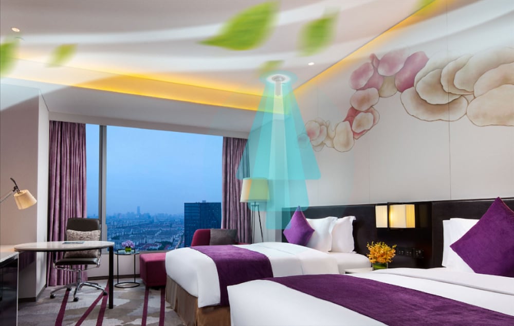 Standard Room, 2 Twin Beds, City View (High Floor) photo 3