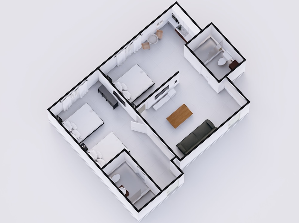 Premium Suite, 2 Bedrooms, 2 Bathrooms