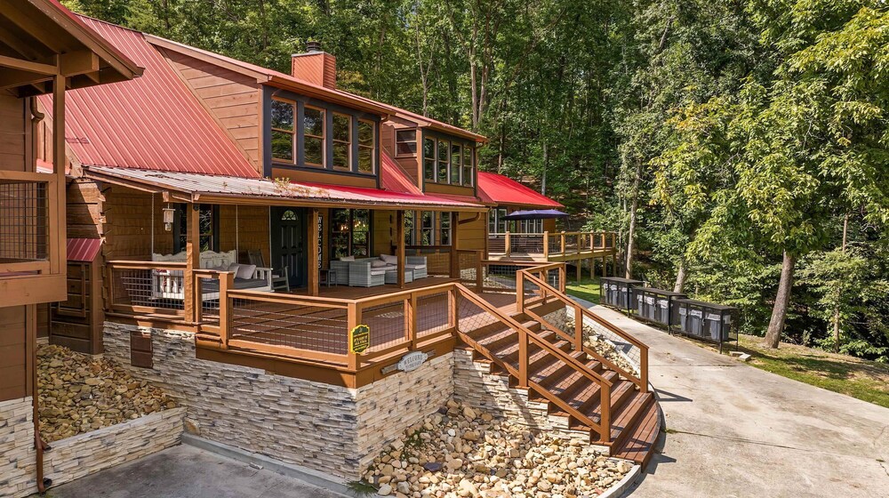Luxury Cabin With Mountain Views Pigeon Forge, 사진 53