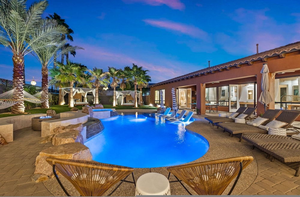 Luxe Villa Tulum in Indio, Billede 22
