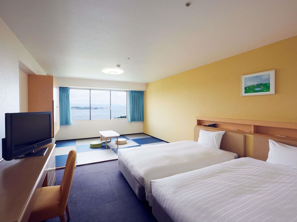 Family Room, 2 Twin Beds, Sea View (Japanese Western Style)