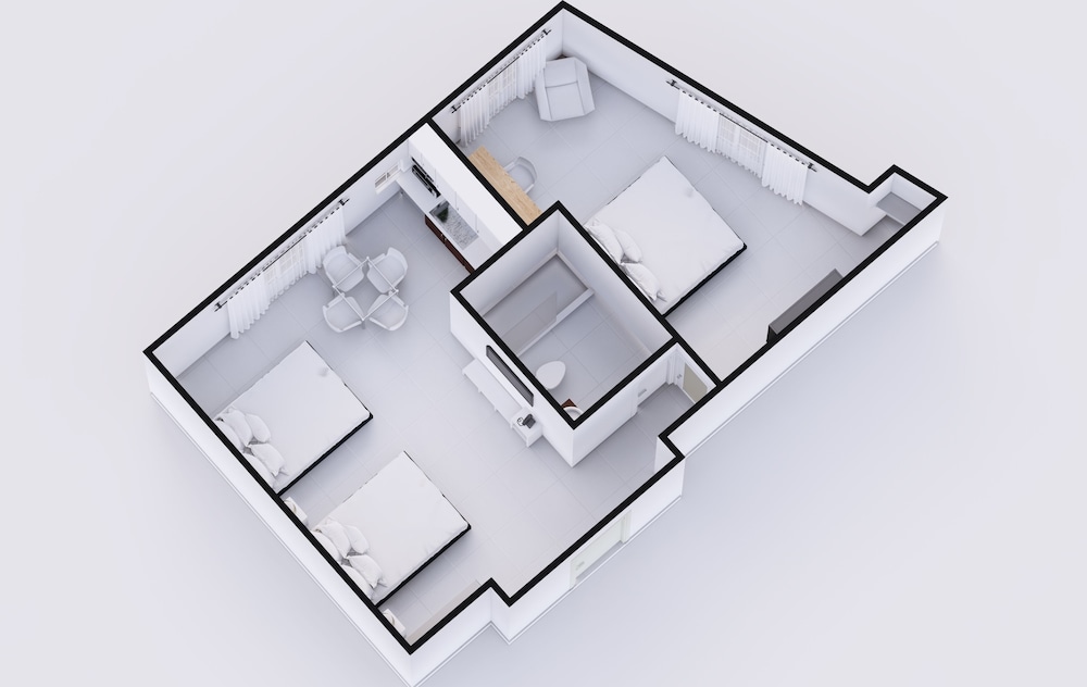 Family Suite, 2 Bedrooms, Kitchen