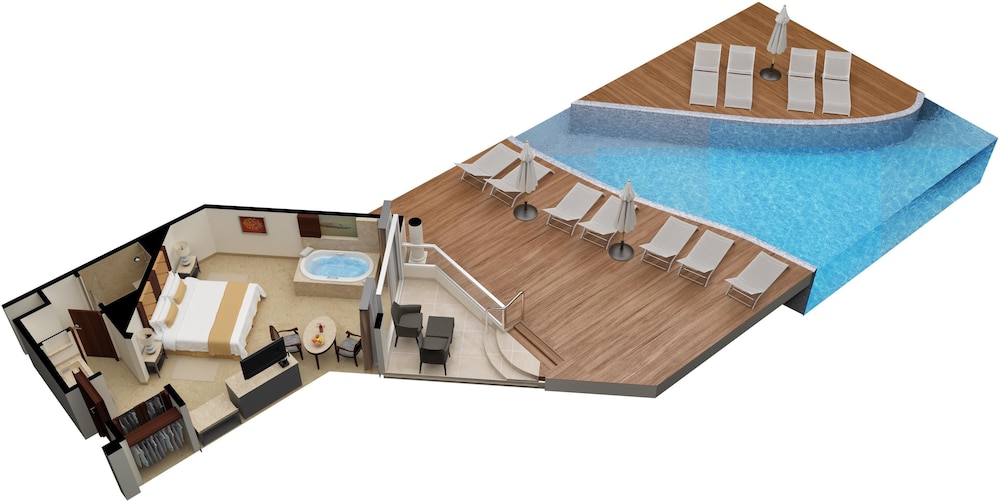 Swim Up Suite