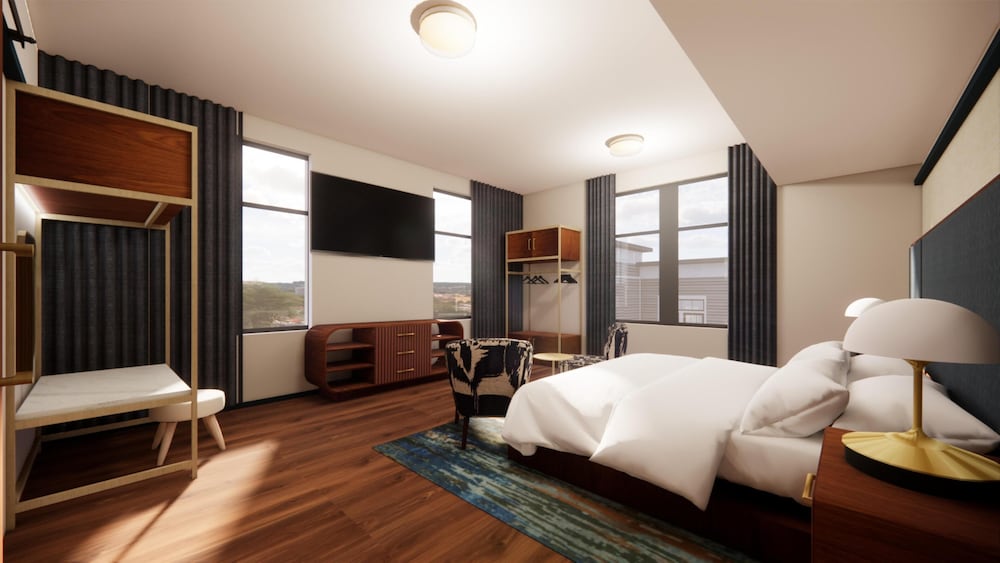 Room, 1 King Bed, Accessible (Mobility, Roll-In Shower) photo 3