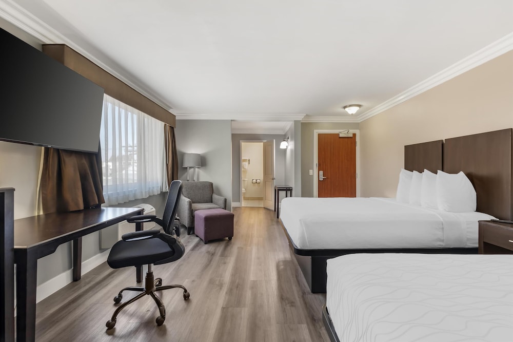 Standard Room, 2 Queen Beds, Refrigerator & Microwave, Corner