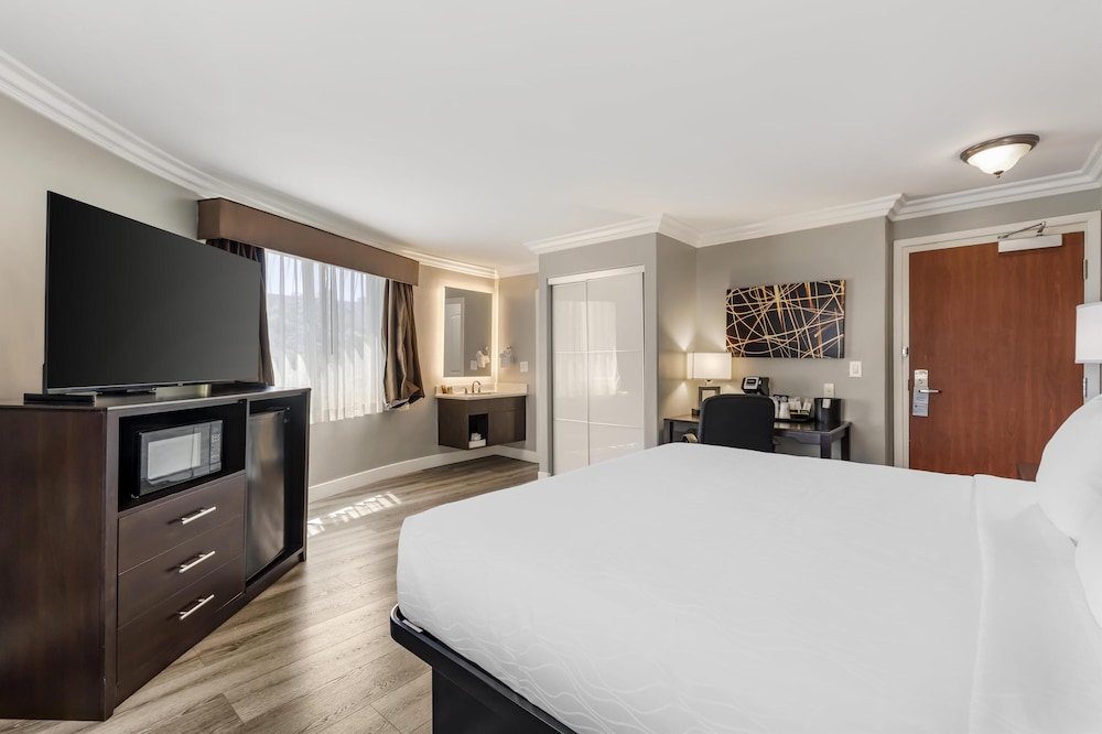 Standard Room, 1 King Bed, Refrigerator & Microwave, Corner