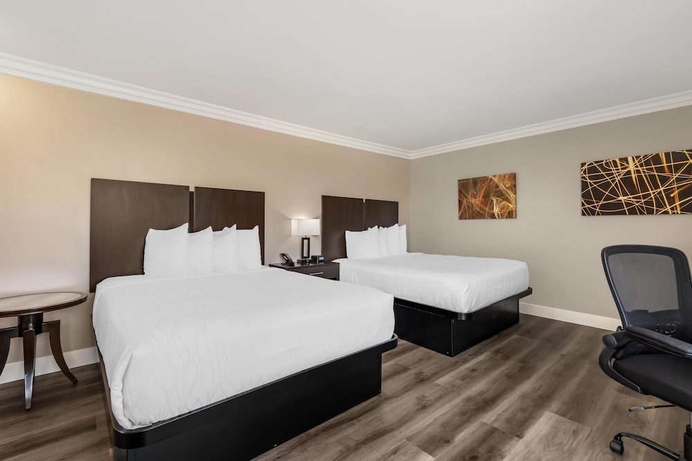 Standard Room, 2 Queen Beds, Refrigerator & Microwave, Corner