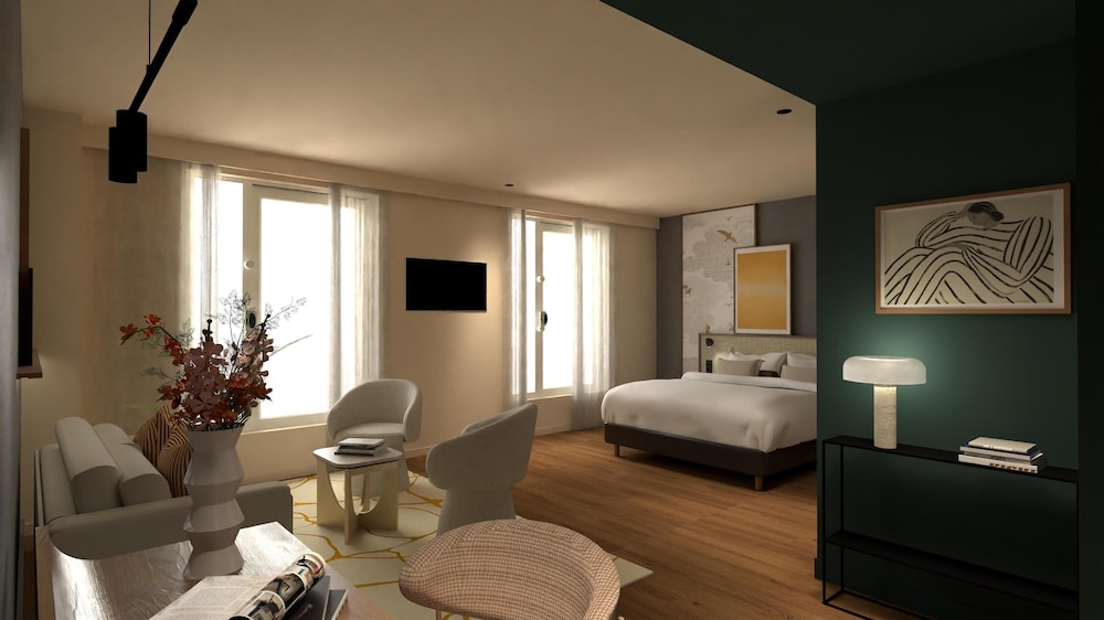 Junior Suite, 1 King Bed with Sofa bed