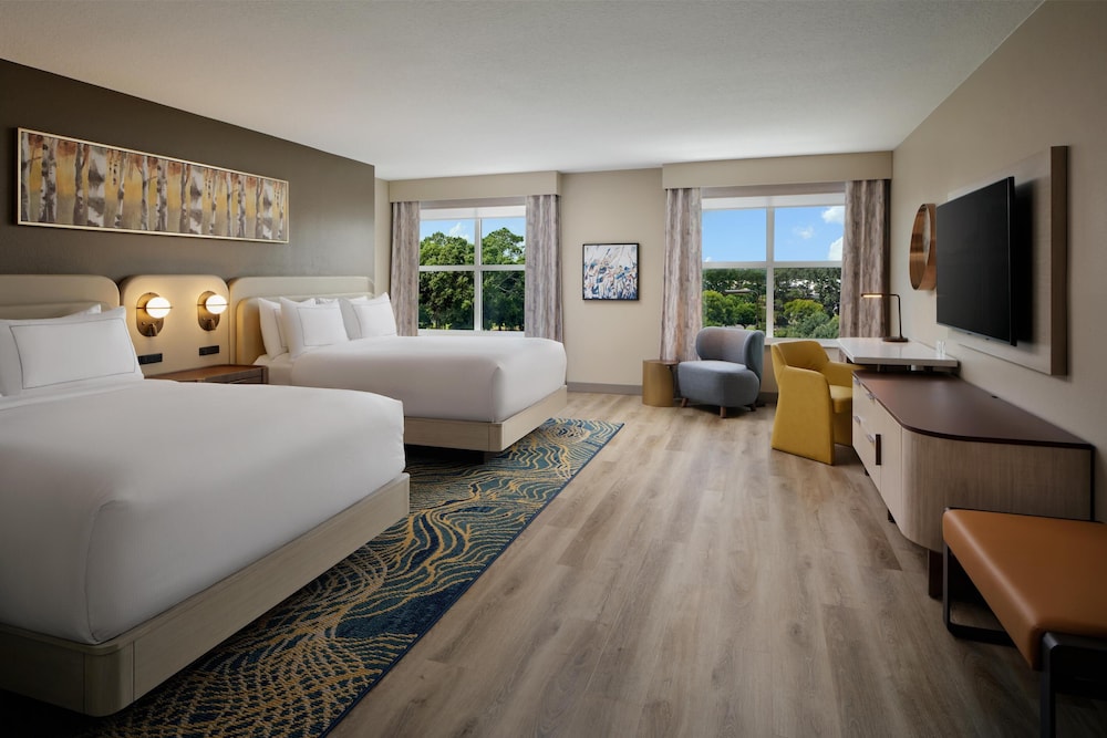 Room, 2 Queen Beds, Accessible, Bathtub (Hearing) - Photo 1