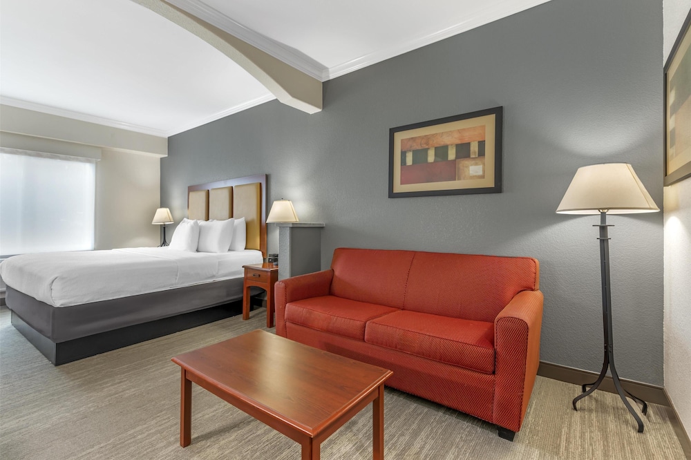 Suite, 1 King Bed, Non Smoking, Refrigerator & Microwave (with Single Sofabed) - Photo 1