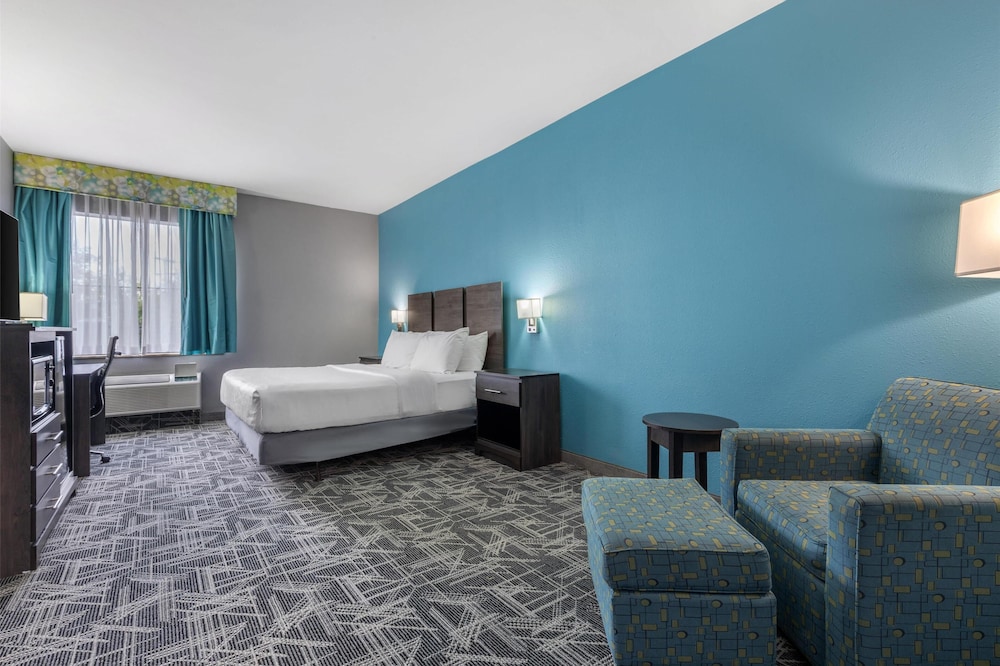 Standard Room, 1 King Bed, Accessible, Refrigerator & Microwave - Photo 1