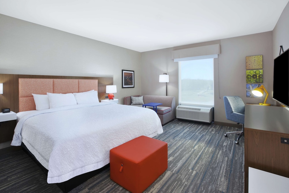 Room, 1 King Bed, Refrigerator - Photo 2