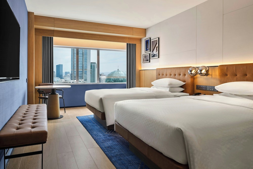 Superior Twin Room, 2 Double Beds, City View