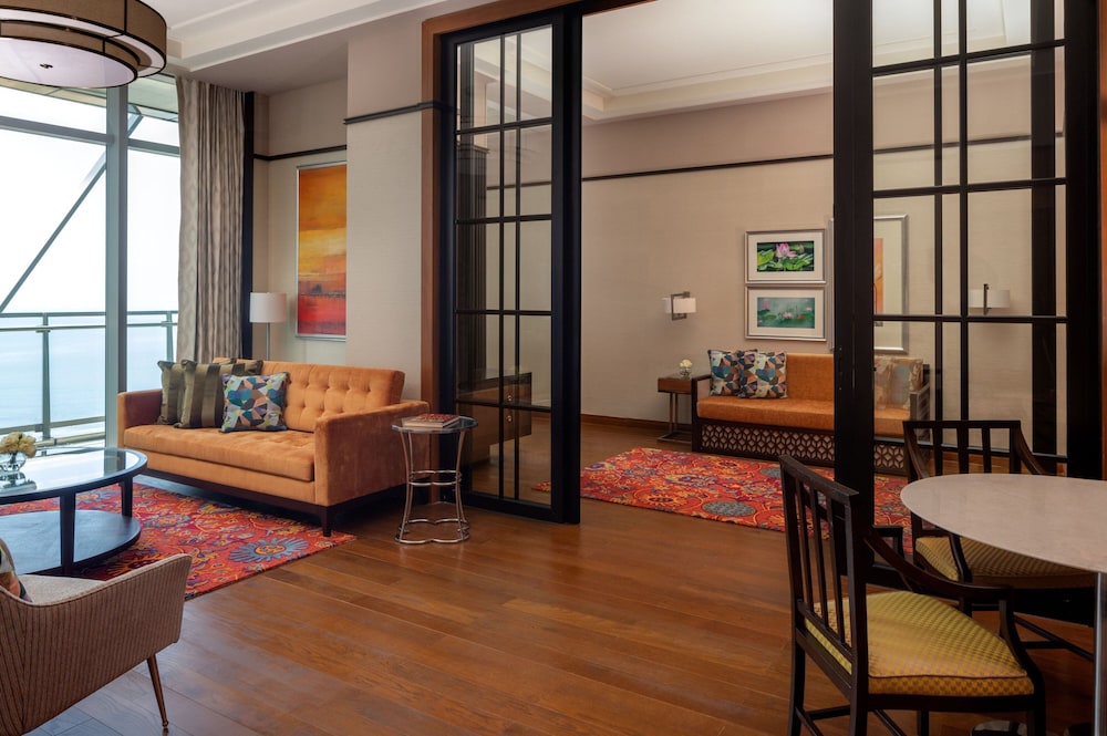 Two Bedroom Family Apartment with Waterfront View, Private Balcony & Luxury Hours