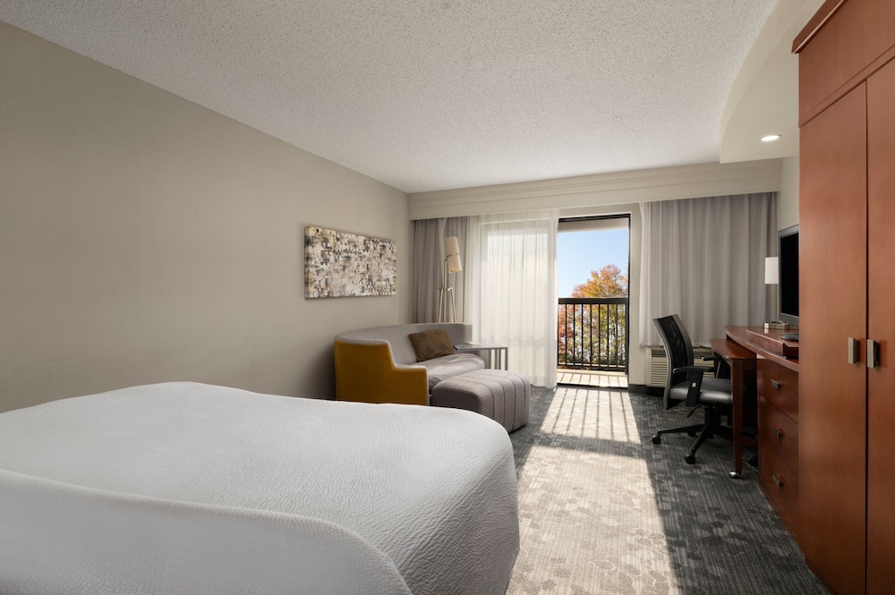 Deluxe Room, 1 King Bed with Sofa bed, Balcony, Courtyard View