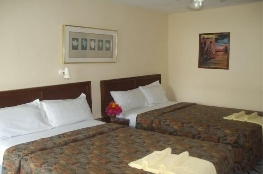 Economy Twin Room, 2 Queen Beds, Accessible, Garden View photo 2