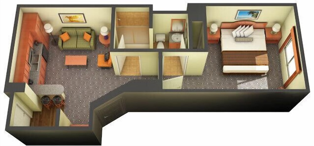 Junior Room, 1 Bedroom, Kitchenette - Photo 2